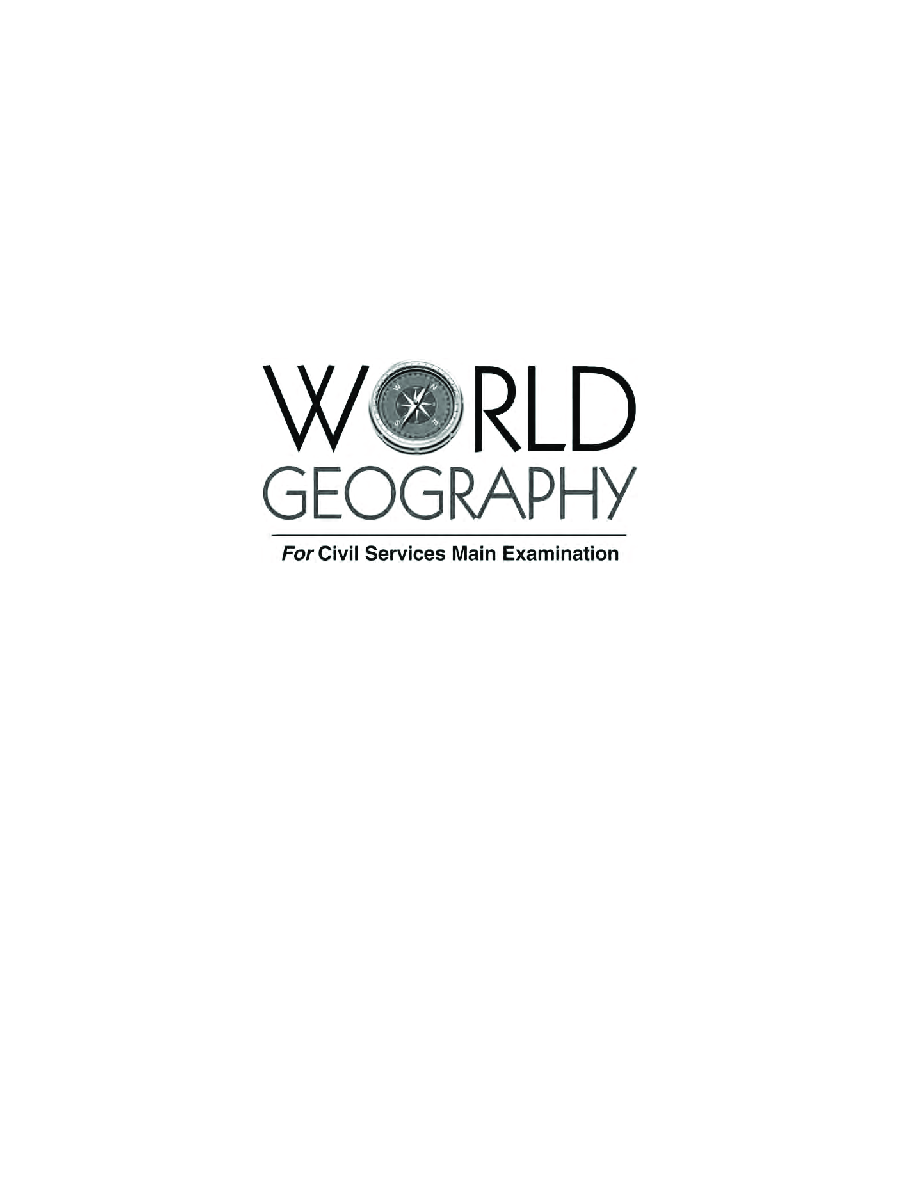 World Geography For Civil Services Main Examination - Page 2
