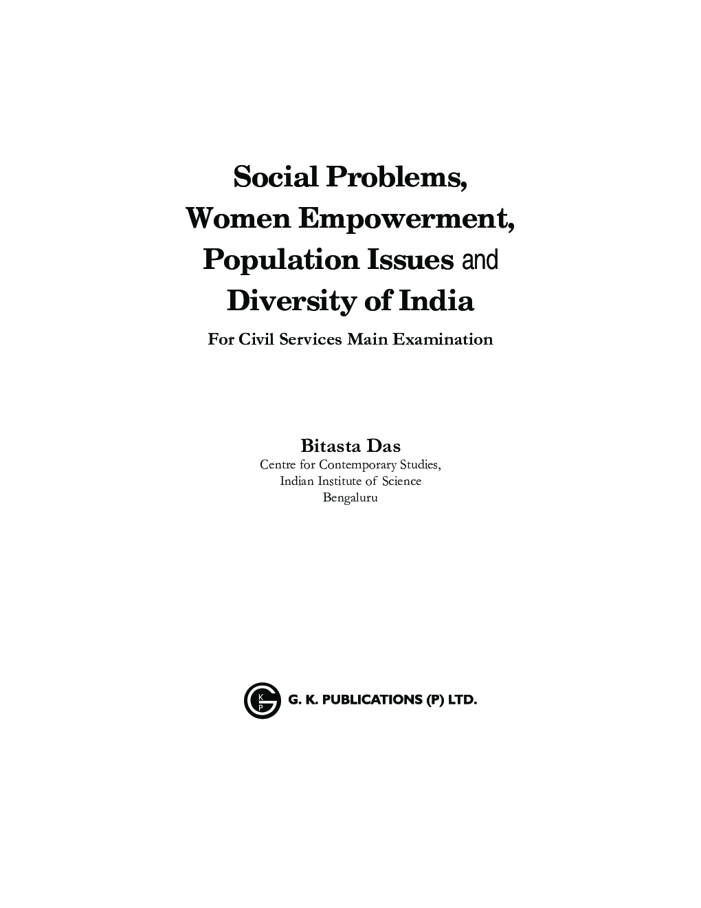 Social Problems, Women Empowerment, Population Issues And Diversity Of India - Page 4