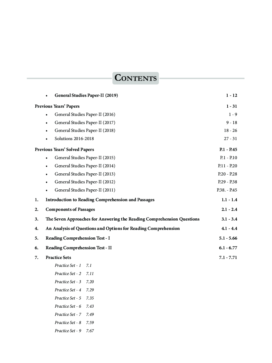 Reading Comprehension CSAT Paper-II - Page 4