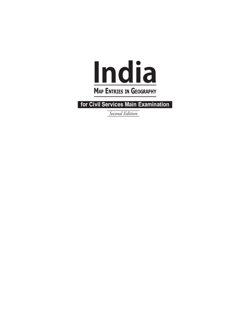 India Map Entries In Geography For Civil Services Main Examination - Page 2