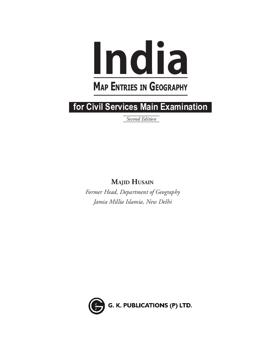 India Map Entries In Geography For Civil Services Main Examination - Page 4
