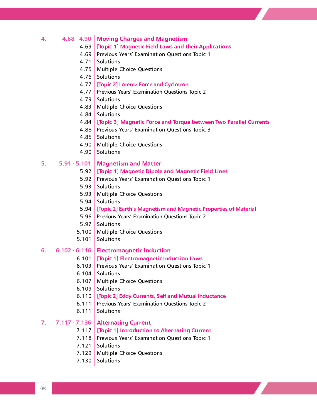 CBSE Chapter And Topicwise Solved Papers (2011-2020) Physics For Class 12 (2021 Exam) - Page 5