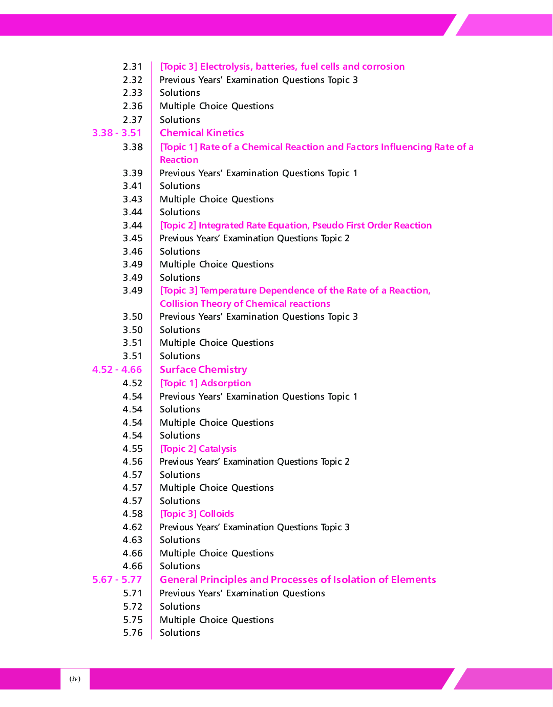 CBSE Chapter And Topicwise Solved Papers (2011-2020) Chemistry For Class 12 (2021 Exam) - Page 5