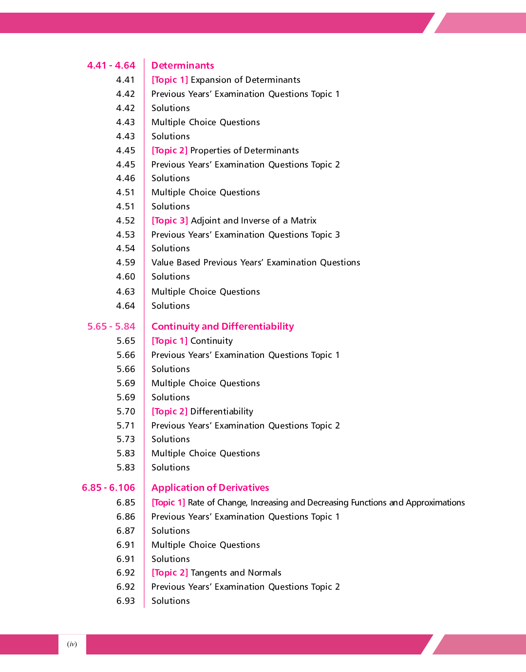 CBSE Chapter And Topicwise Solved Papers (2011-2020) Mathematics For Class 12 (2021 Exam) - Page 5