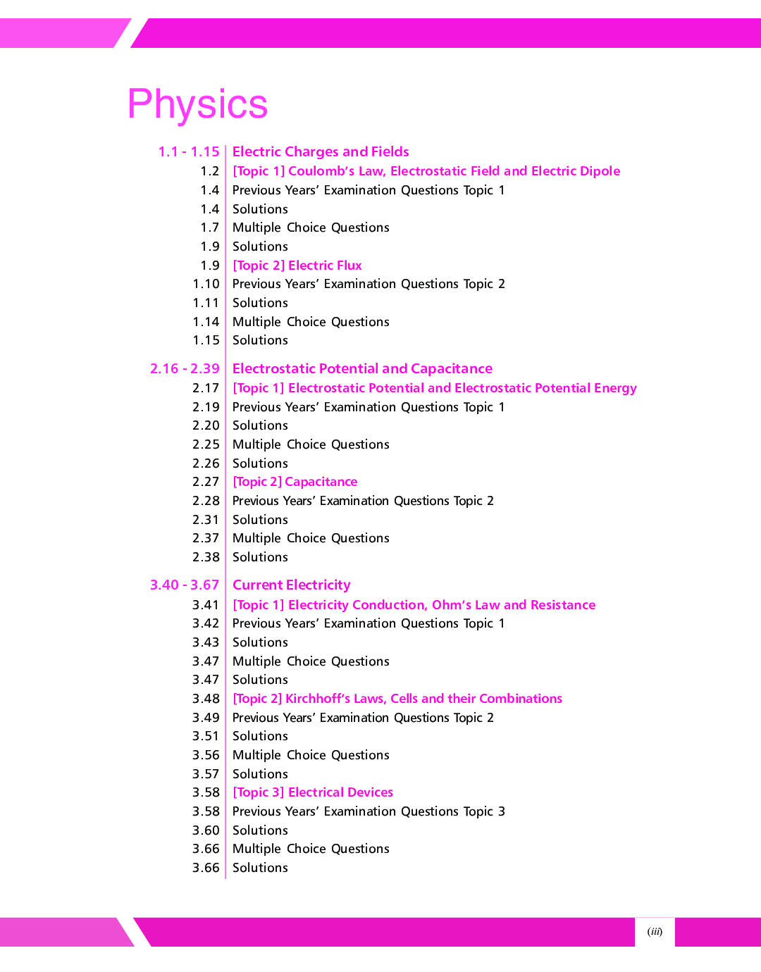 CBSE Chapter And Topicwise Solved Papers (2011-2020) Engineering (PCME) For Class 12 (2021 Exam) - Page 4