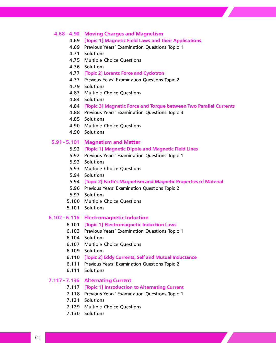 CBSE Chapter And Topicwise Solved Papers (2011-2020) Engineering (PCME) For Class 12 (2021 Exam) - Page 5
