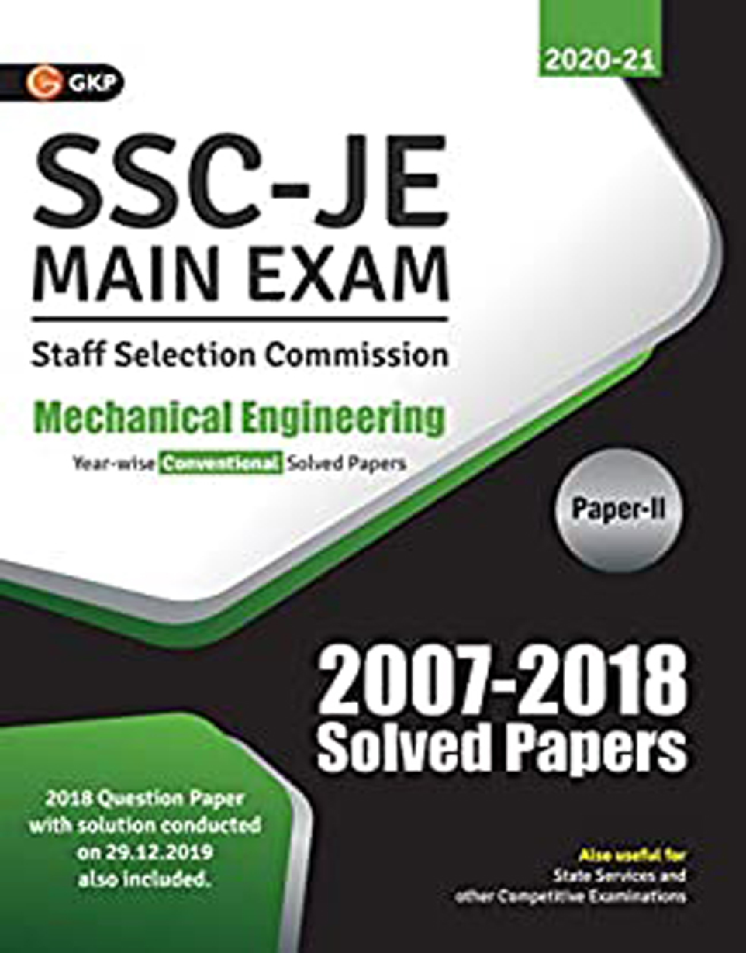 SSC JE Main Exam Mechanical Engineering Paper-II Conventional Solved Papers (2007-2018) For (2020-21) - Page 1