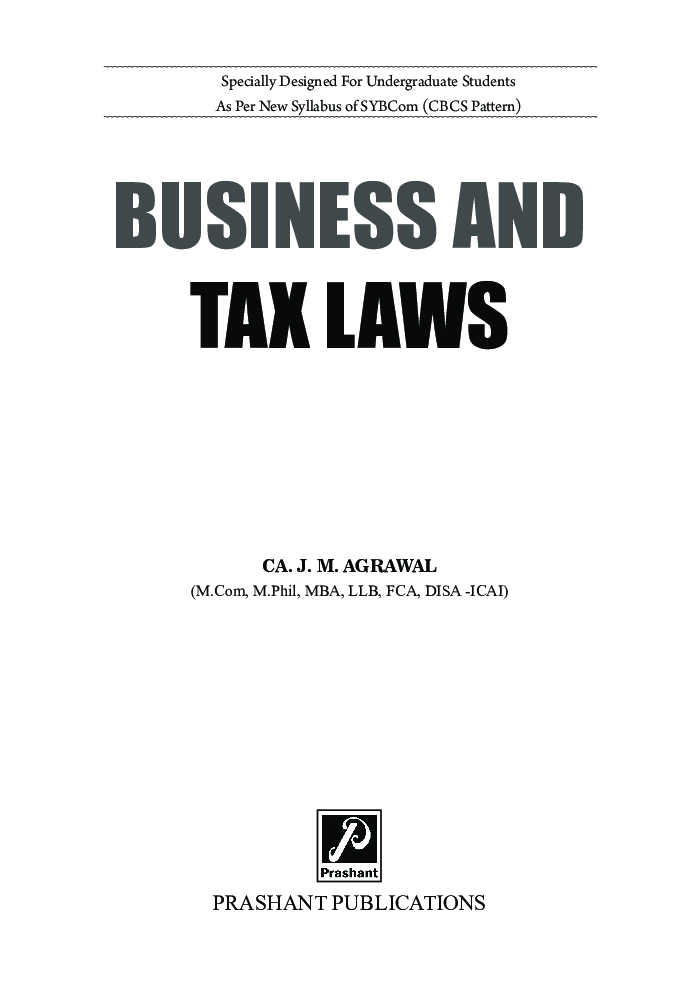 Business And Tax Laws - Page 2