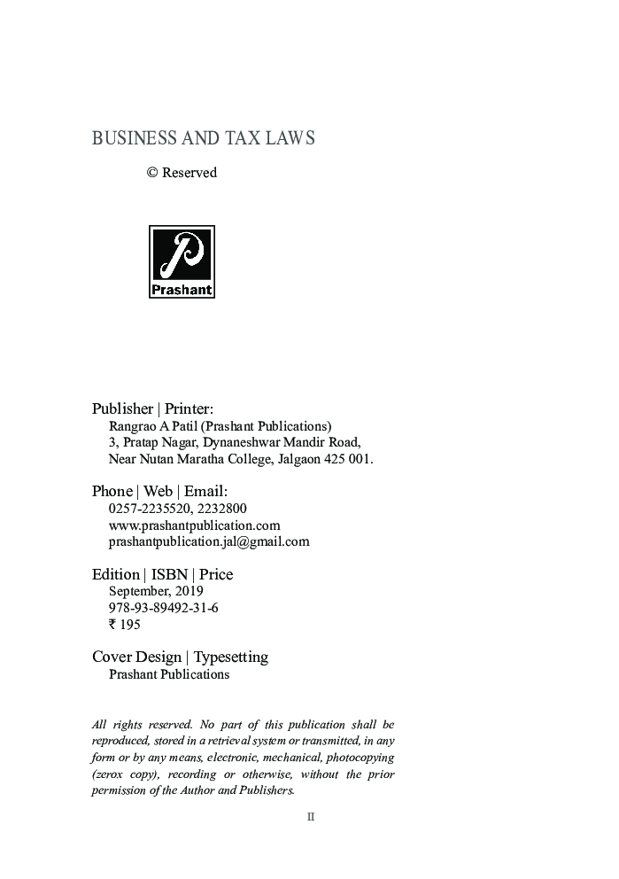 Business And Tax Laws - Page 3