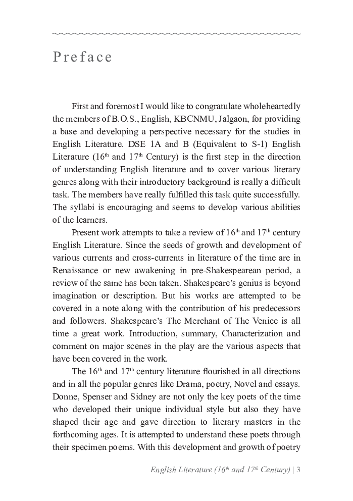 English Literature (16th And 17th Century) - Page 4