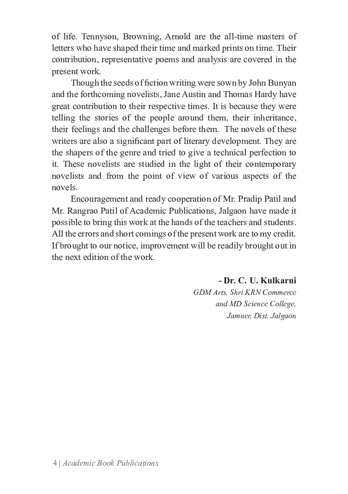 English Literature (18th And 19th Century) - Page 5