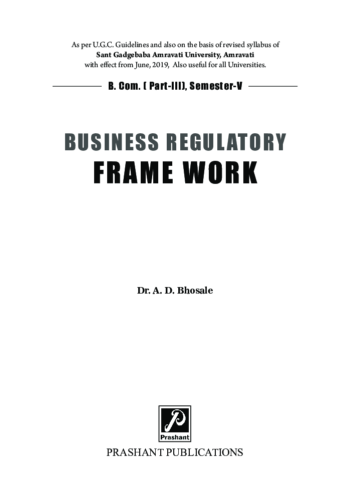 Business Regulatory Frame Work - Page 2