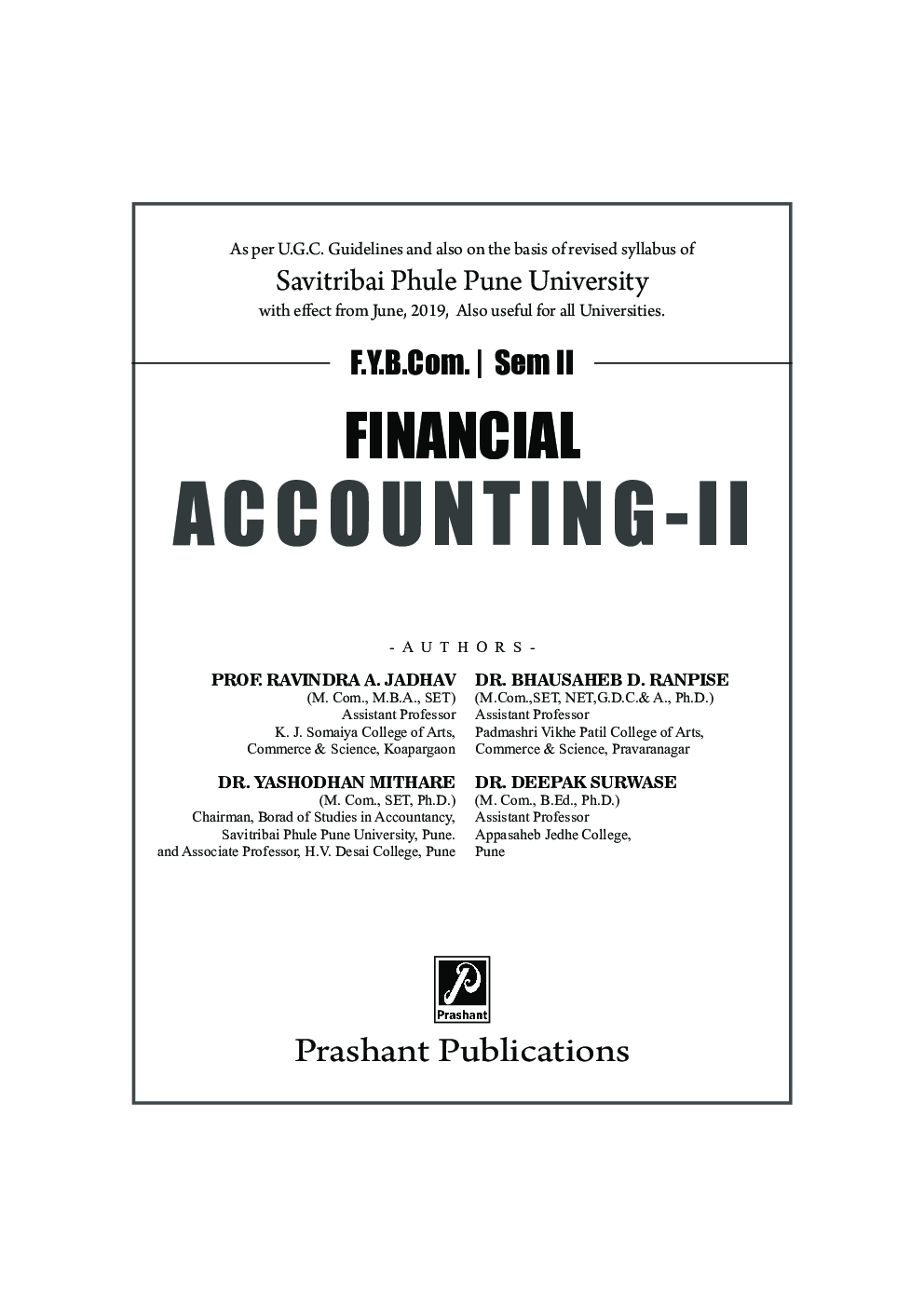 Financial Accounting-II - Page 2