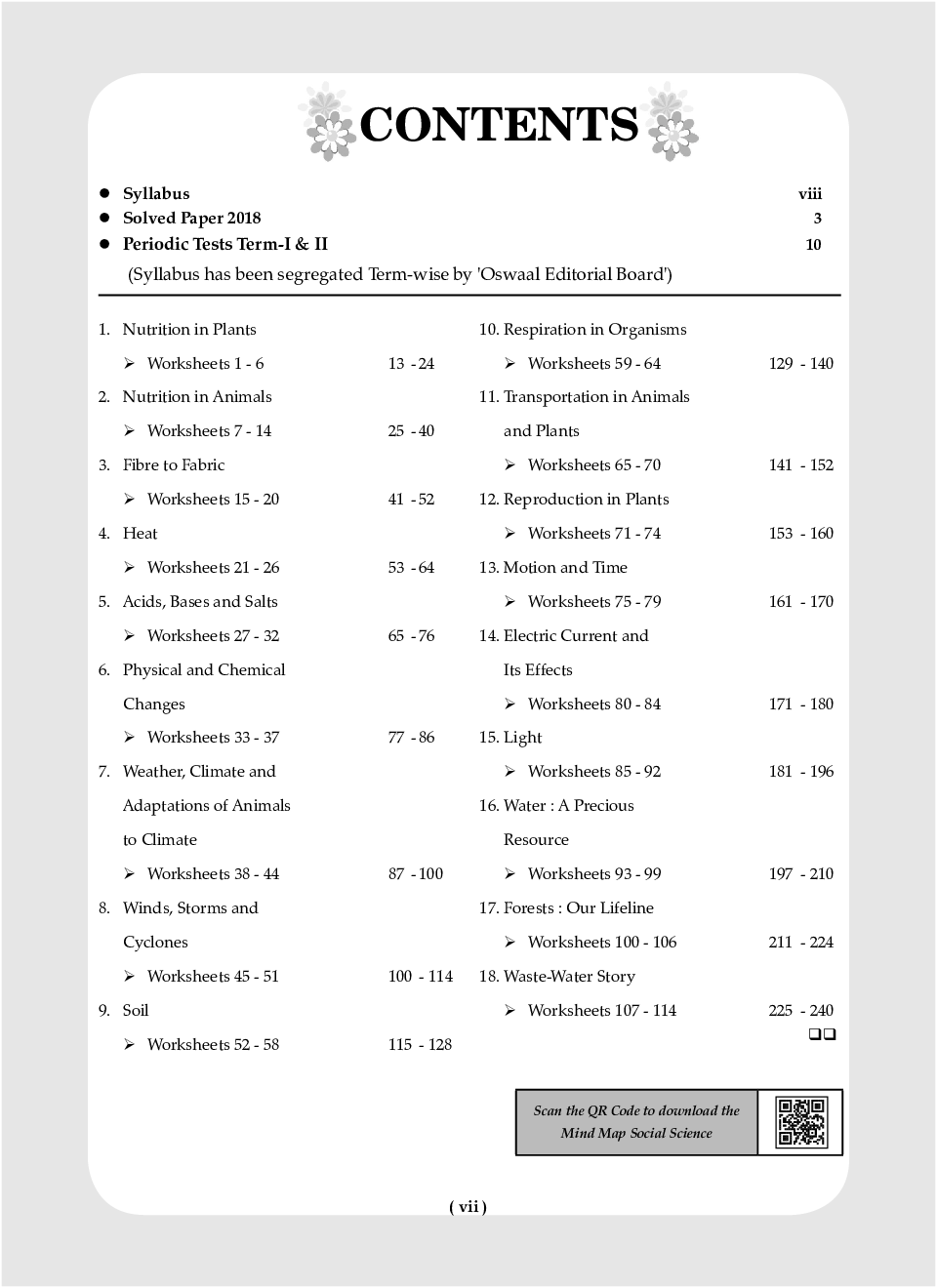 Download Oswaal Ncert Class 7 Science Worksheet Pdf Online 2020 21 Download Oswaal Ncert Class 7 Science Worksheet Pdf Online 2020 21