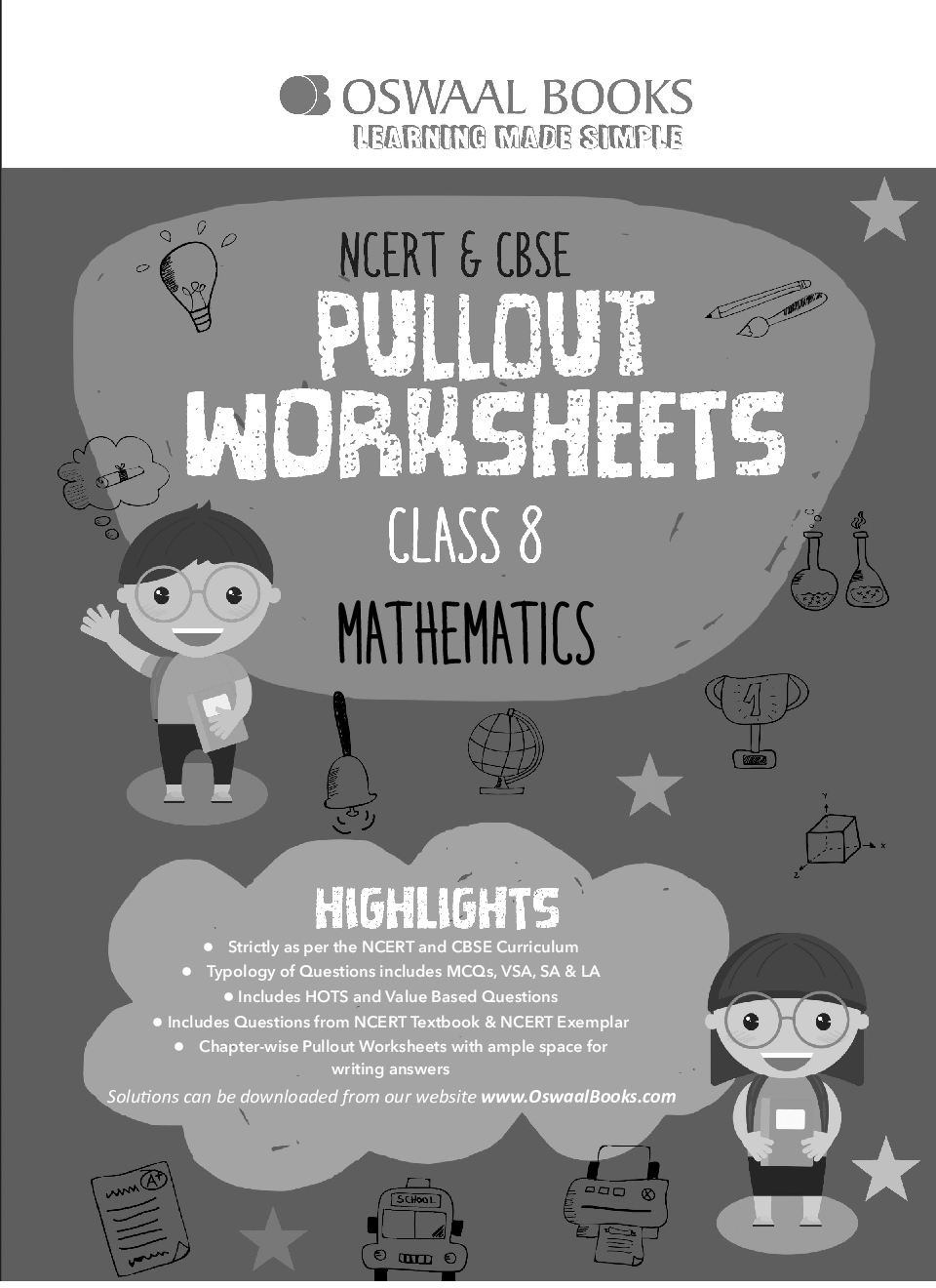 Download Oswaal NCERT/CBSE Class 8 Mathematics PDF Online 2021