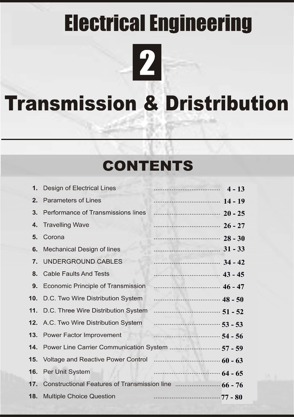 UPPCL JE इलेक्ट्रिकल इंजीनियरिंग Transmission & Distribution - Page 4