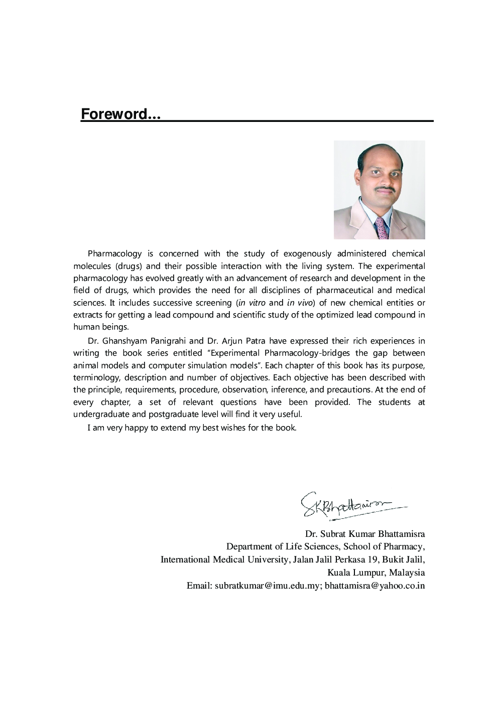Experimental Pharmacology - III - Page 5