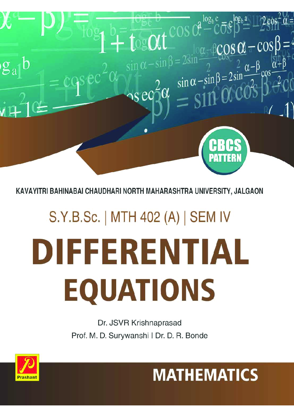 Differential Equations - Page 1