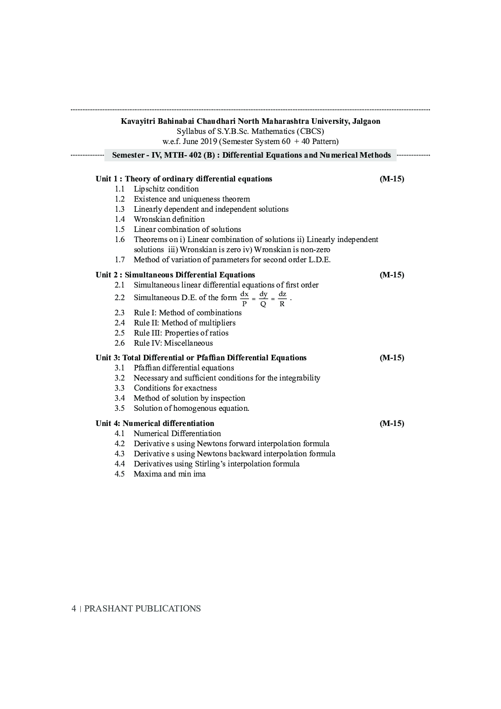 Differential Equations And Numerical Methods - Page 5