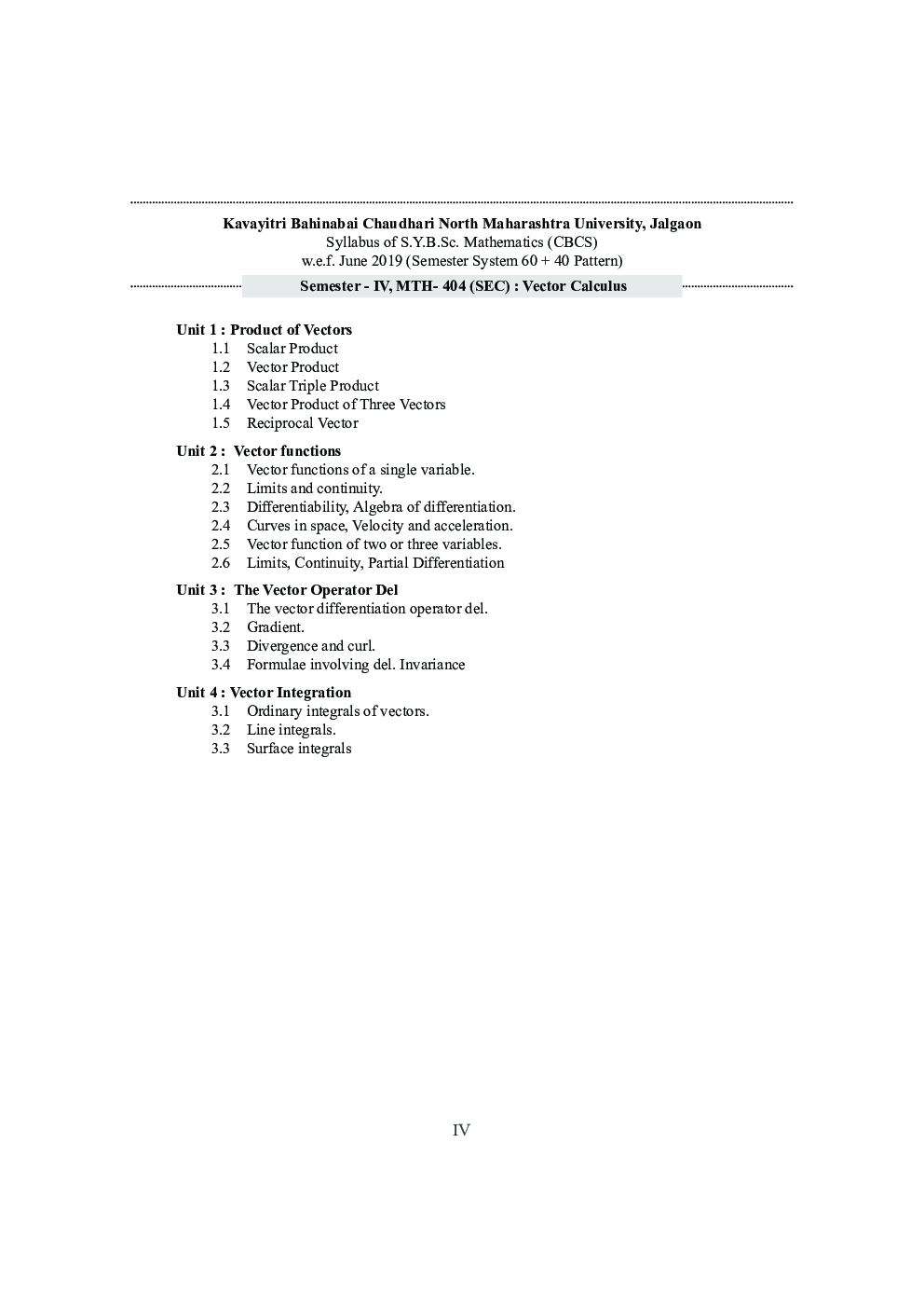 Vector Calculus - Page 5