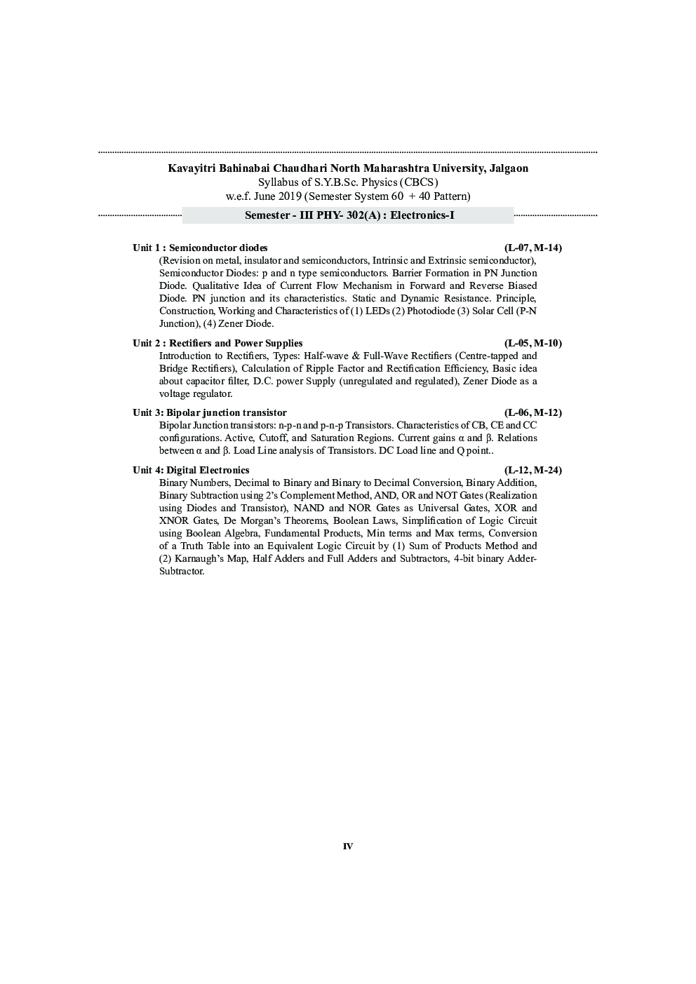 Electronics-I  - Page 5