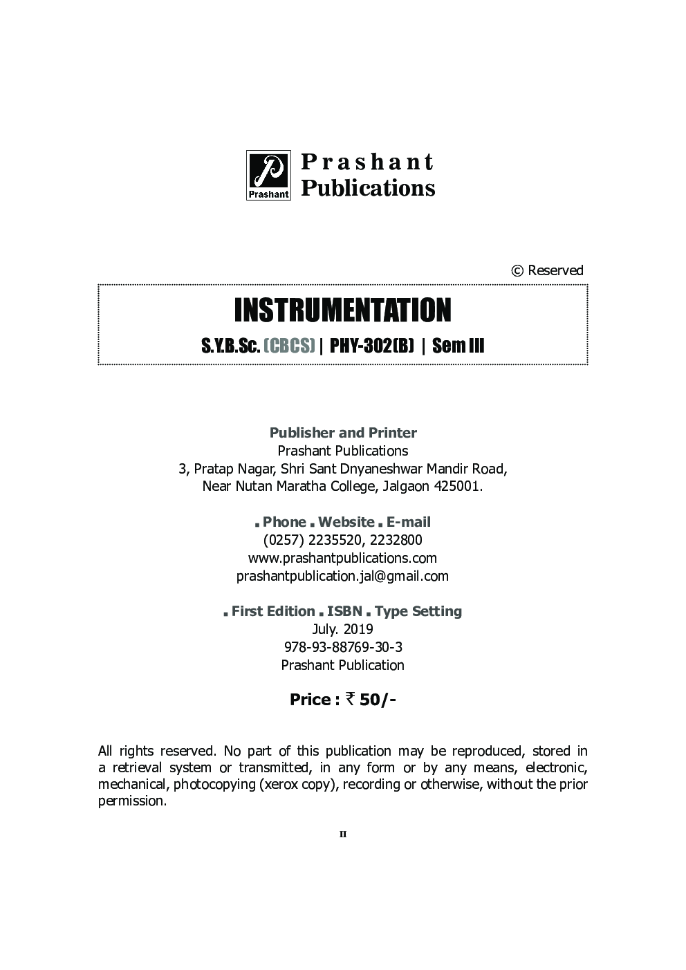 Instrumentation - Page 3