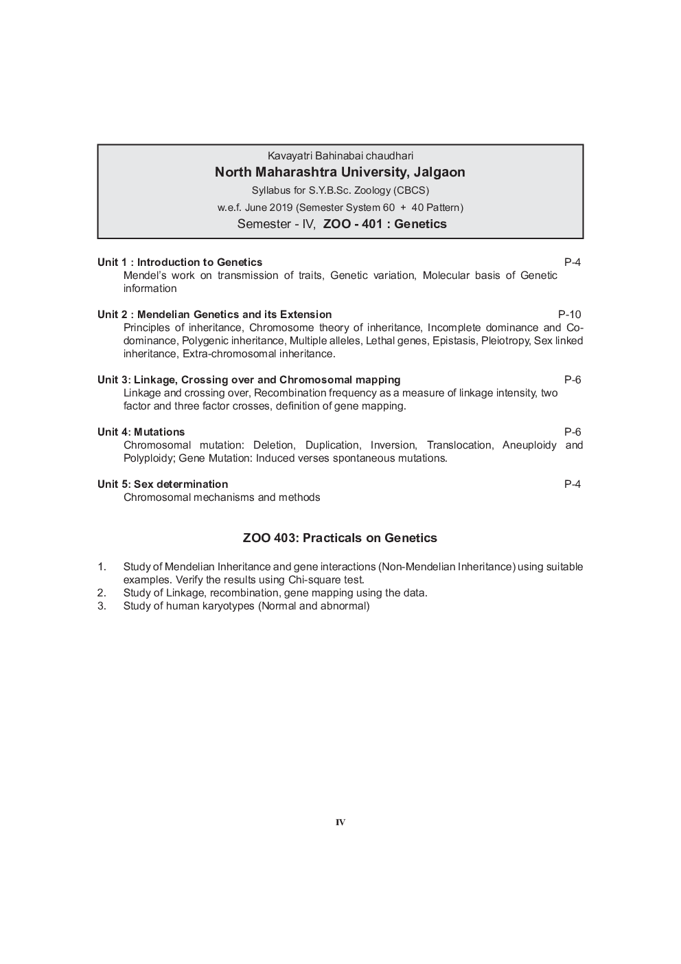 Genetics With Practicals - Page 5