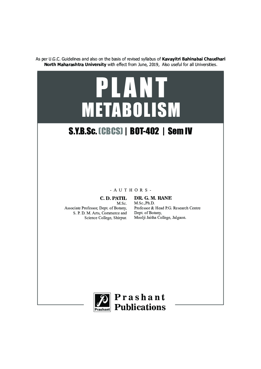 Plant Metabolism - Page 2