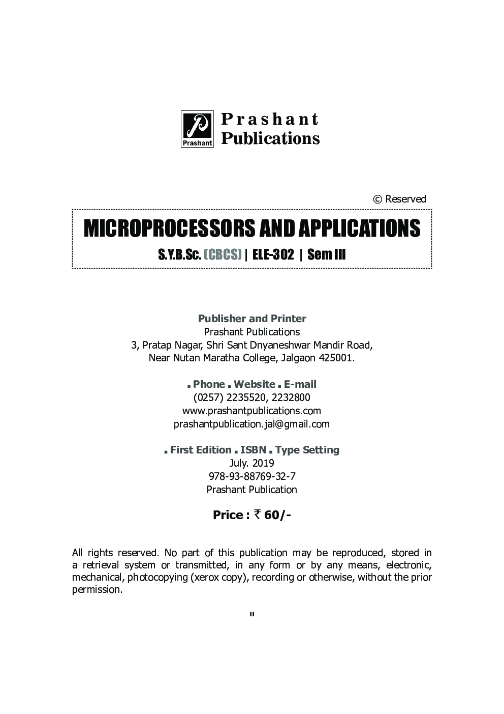 Microprocessors And Applications - Page 3