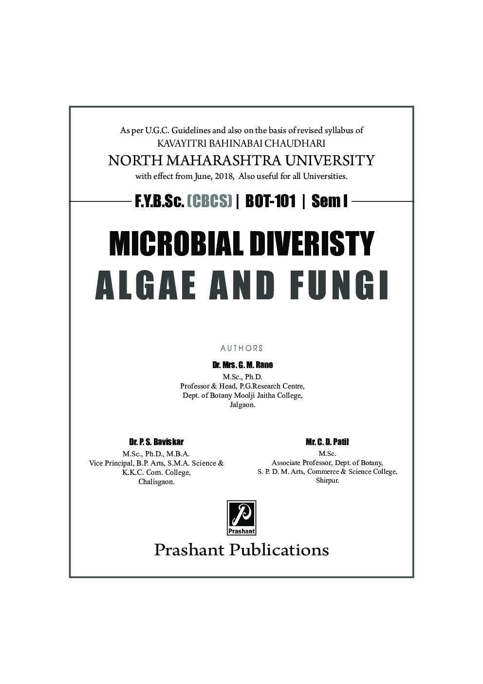 Microbial Diversity, Algae & Fungi  - Page 2