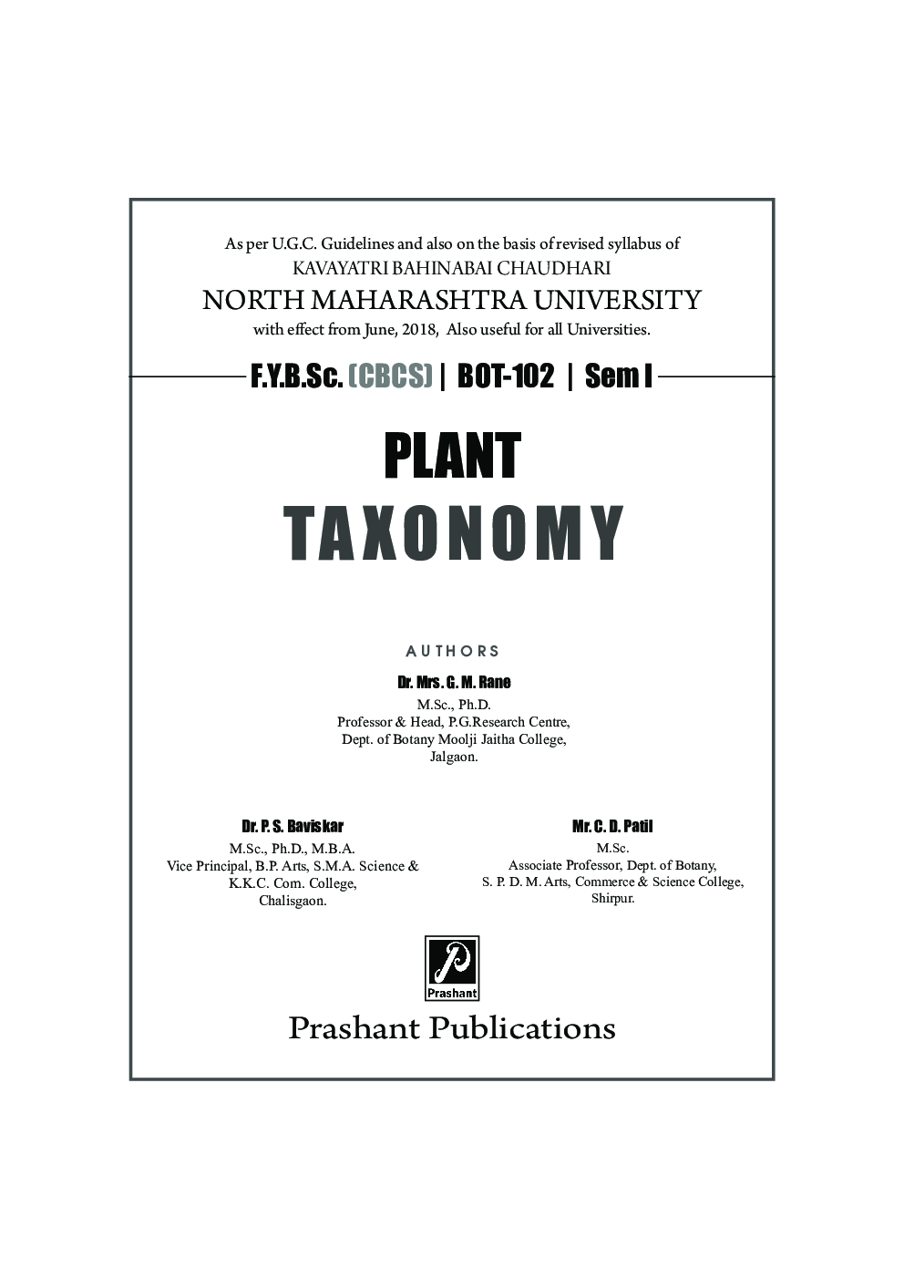 Plant Taxonomy  - Page 2