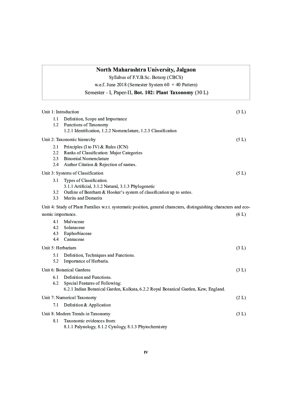 Plant Taxonomy  - Page 5