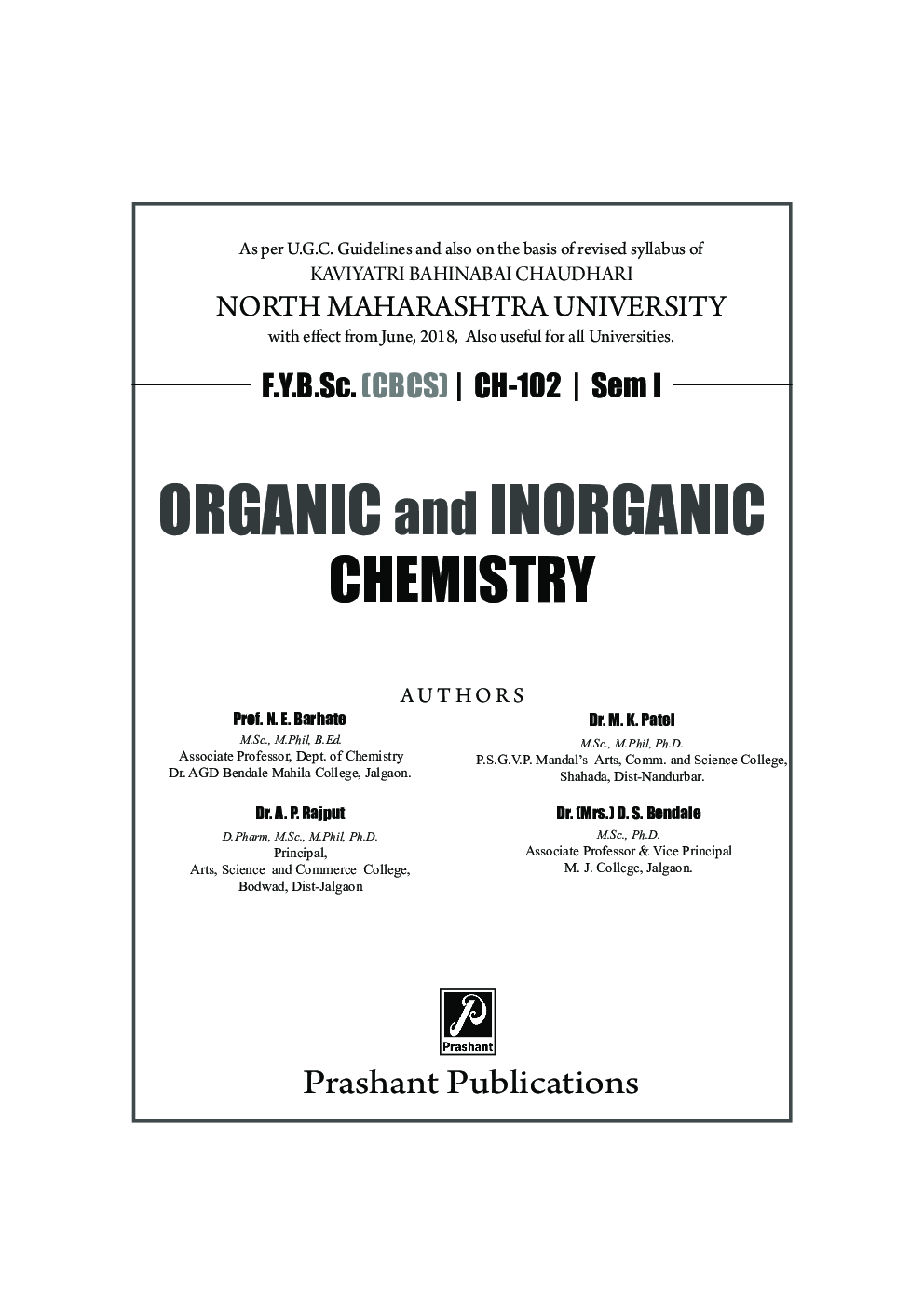 Organic & Inorganic Chemistry   - Page 2