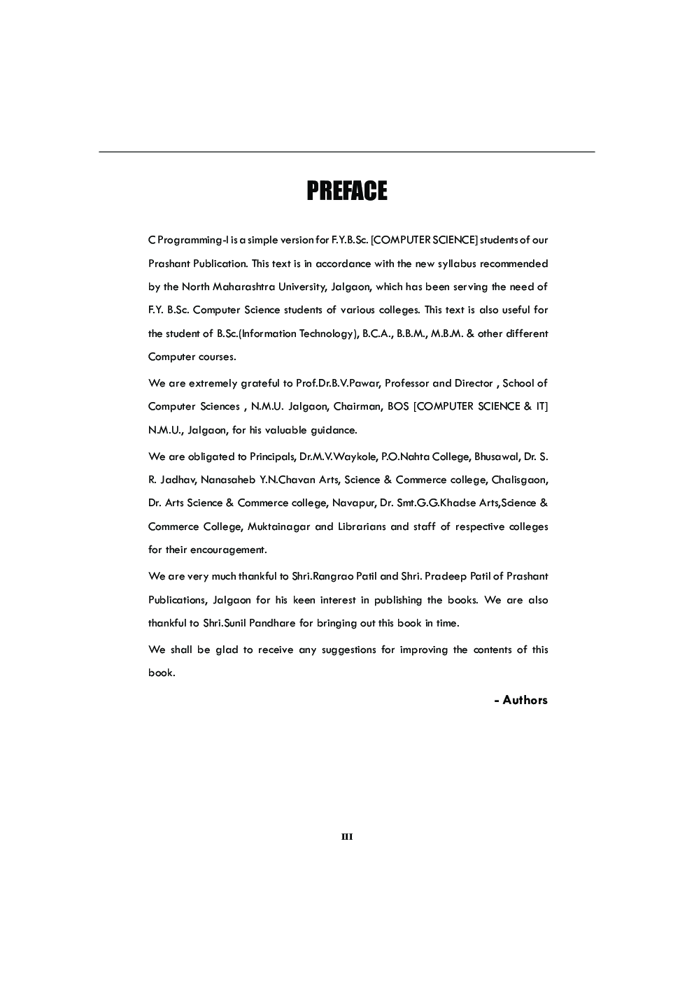 C Programming Language-I  - Page 4