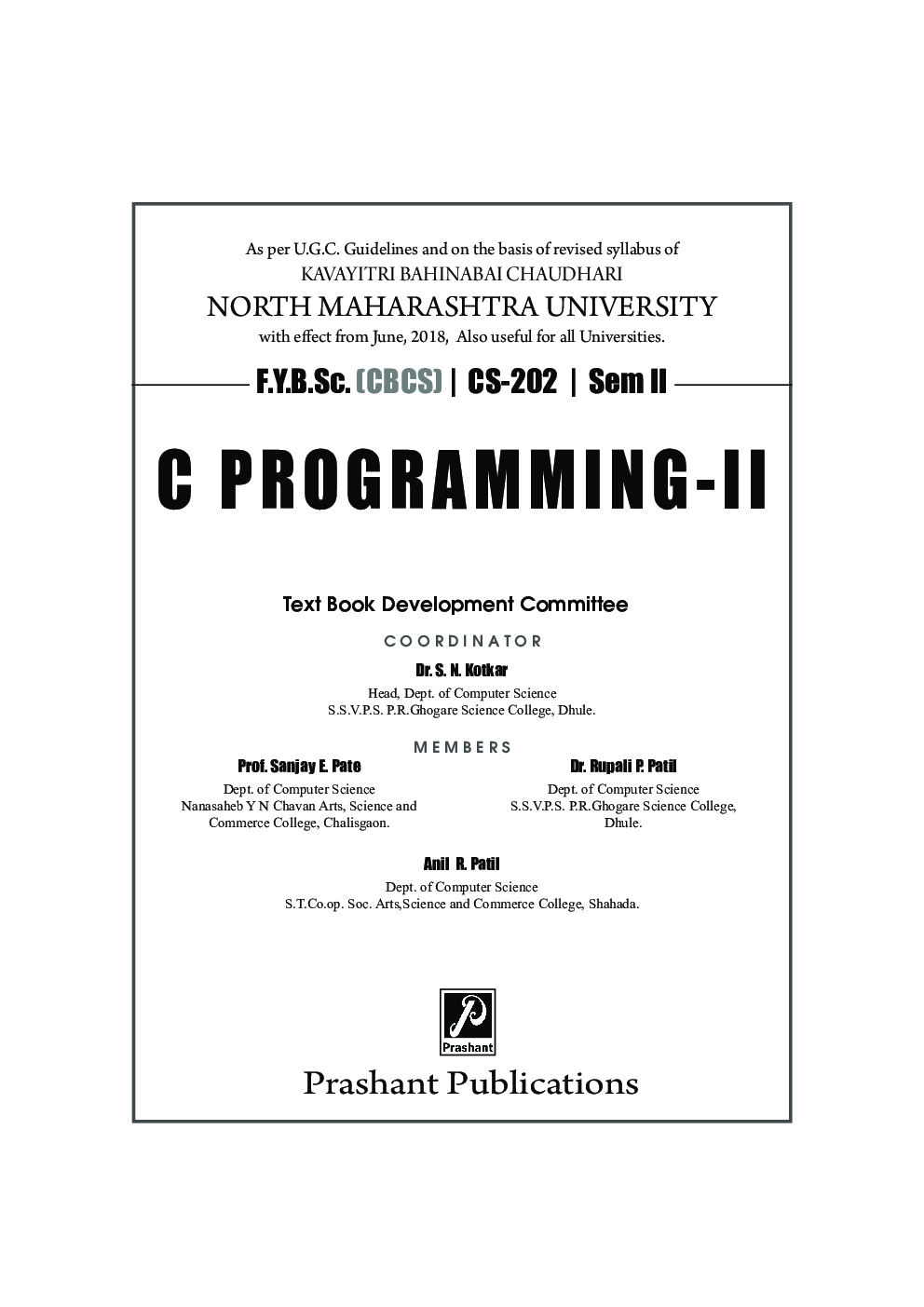 C Programming Language-II   - Page 2