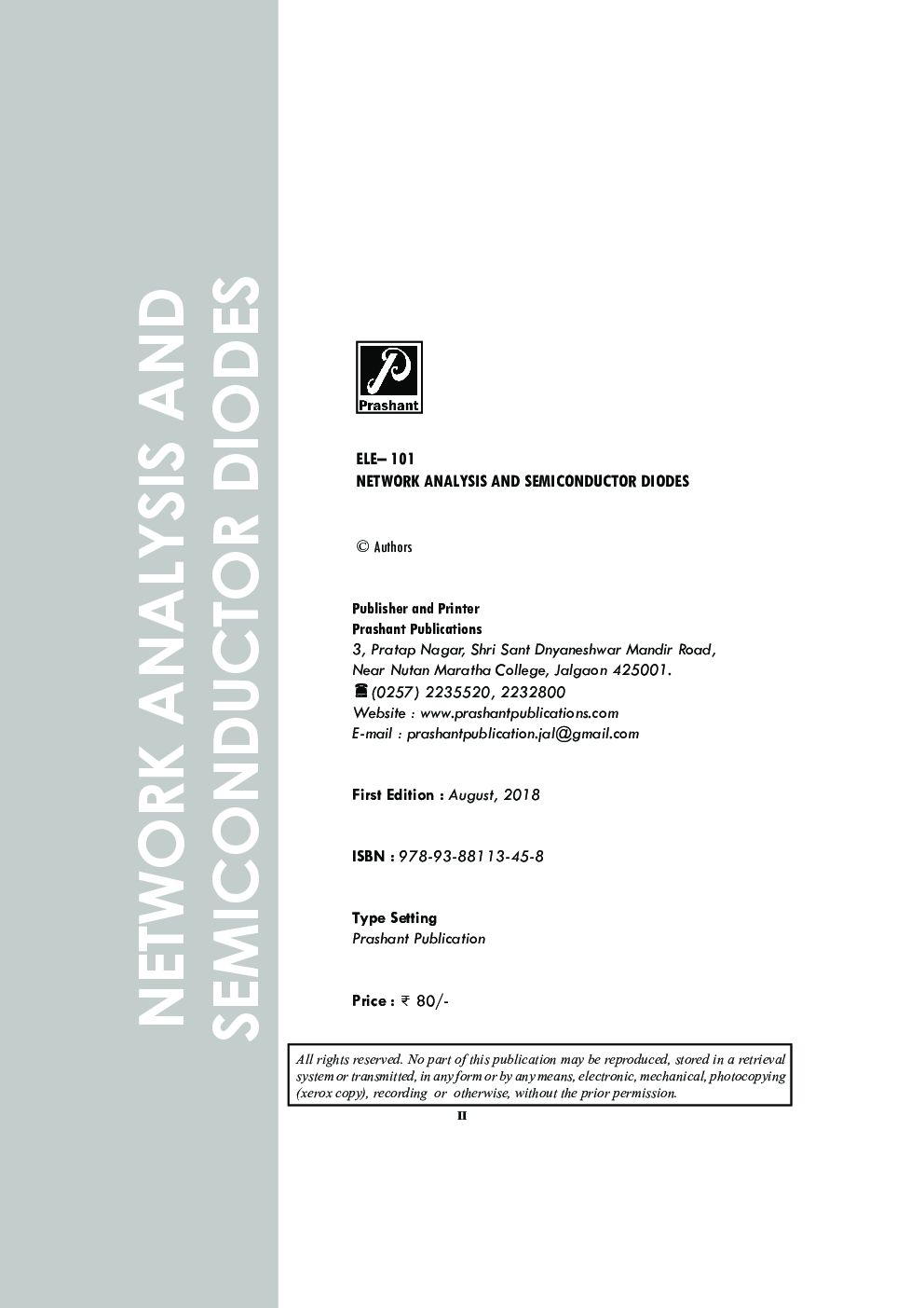 Network Analysis and Semiconductor Diodes  - Page 3