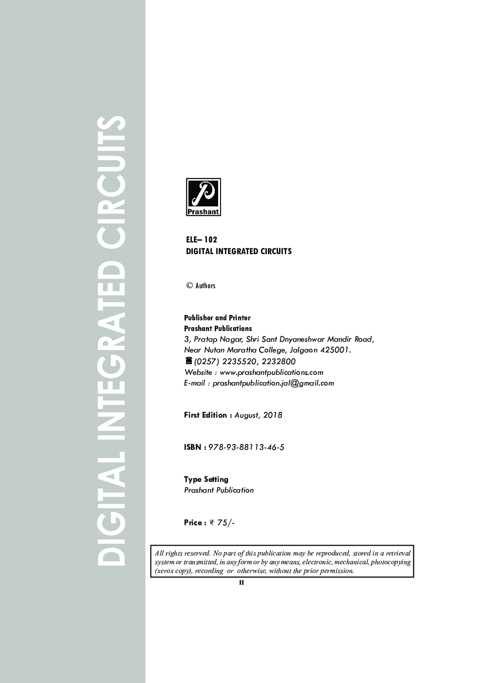 Digital Integrated Circuits  - Page 3