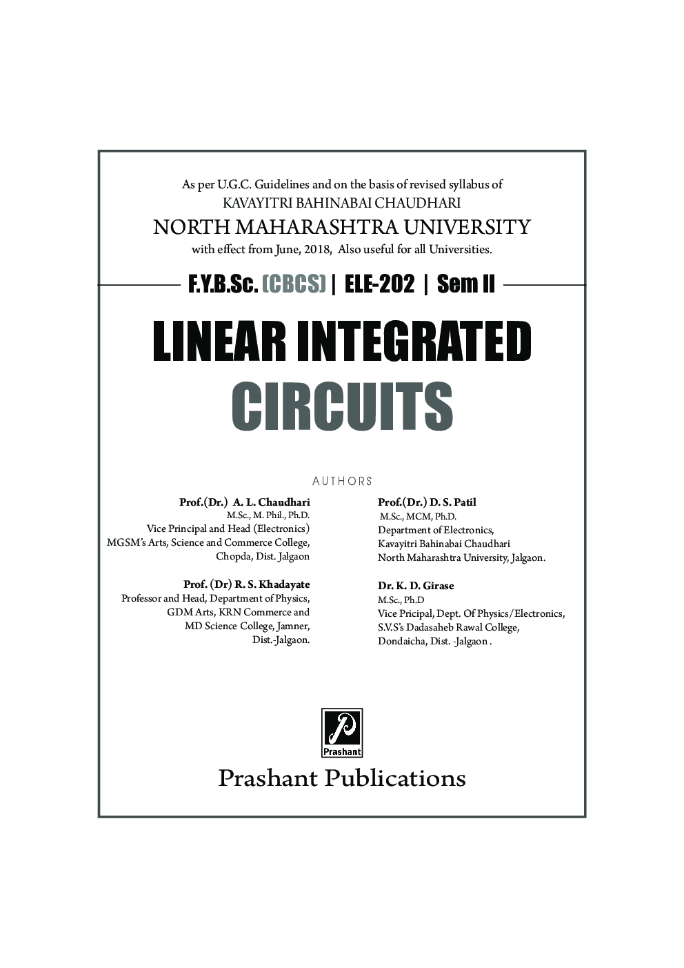 Linear Integrated Circuits   - Page 2