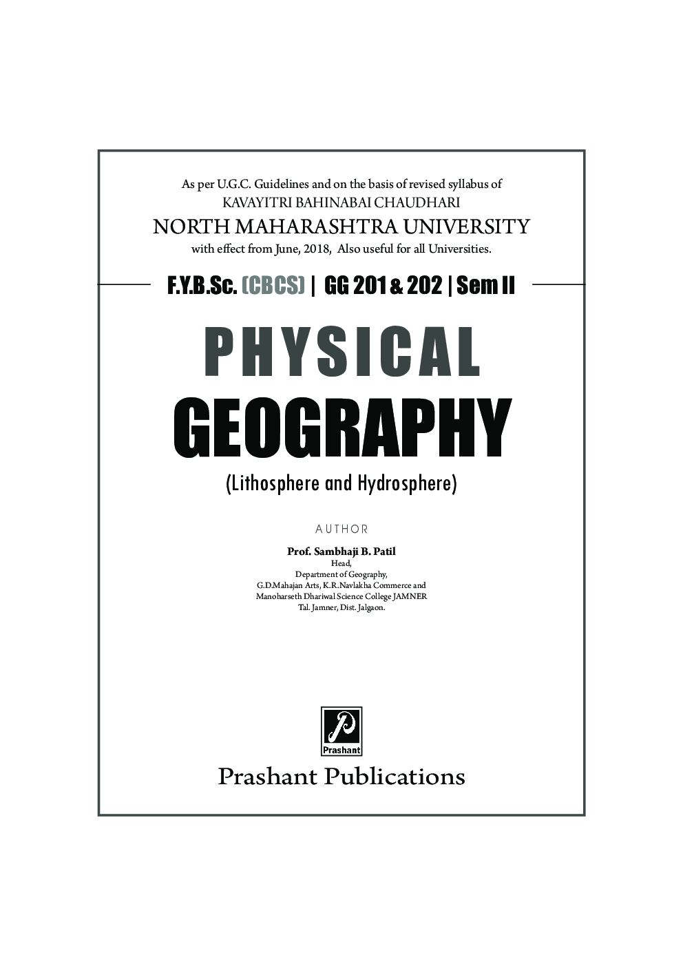 Physical Geography (Lithosphere & Hydrosphere)  - Page 2
