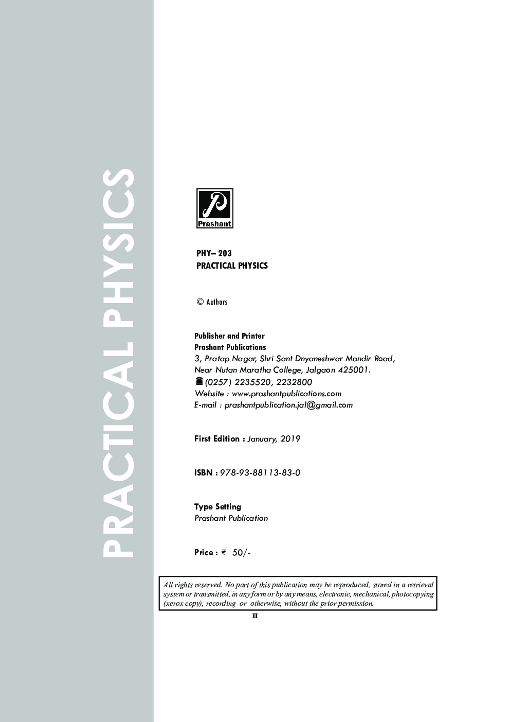 Practical Physics - Page 3