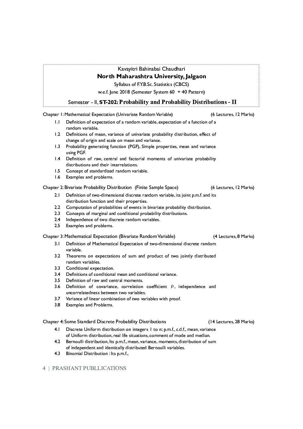 Probability & Probability Distributions - II - Page 5
