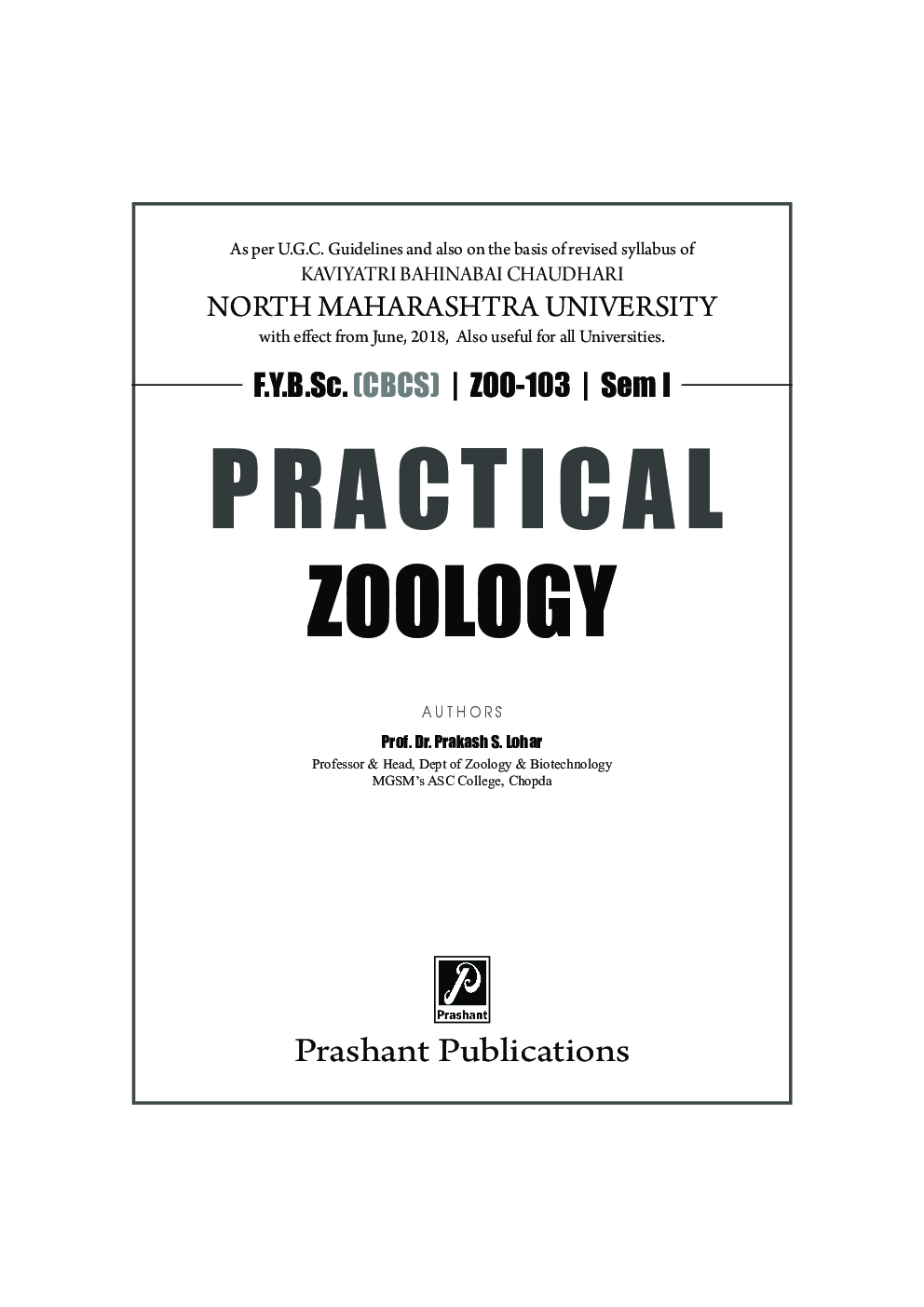 Practical Zoology B.Sc Sem-I - Page 2