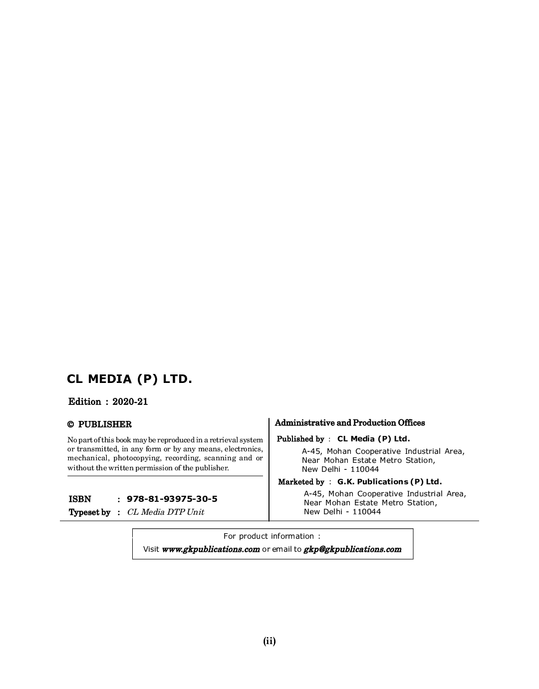 Concepts of Organic Chemistry For Competitive Examinations Vol-II - Page 3