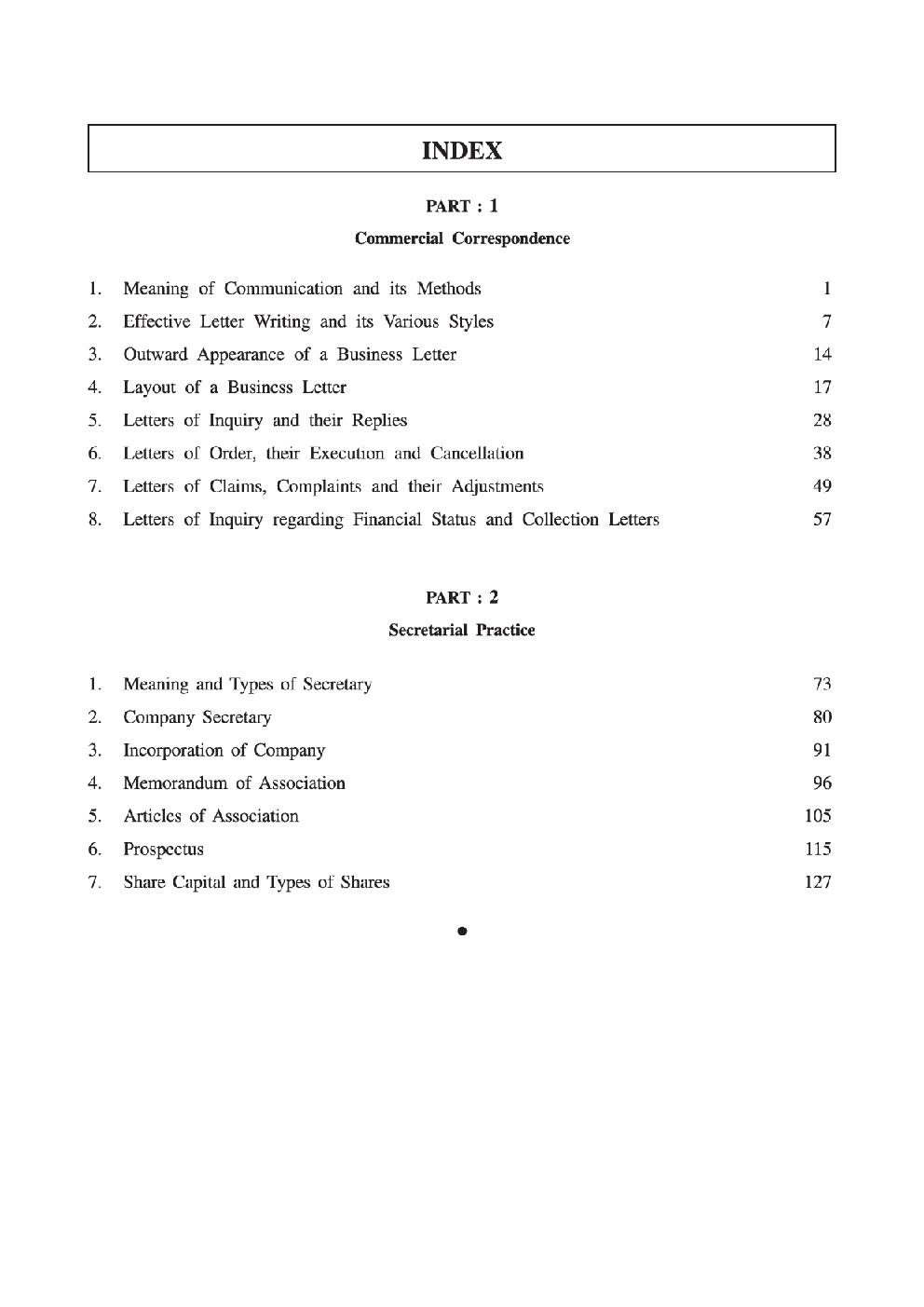 GSBST Textbook Commercial Correspondance And Secretarial Practice For Class - XI - Page 5