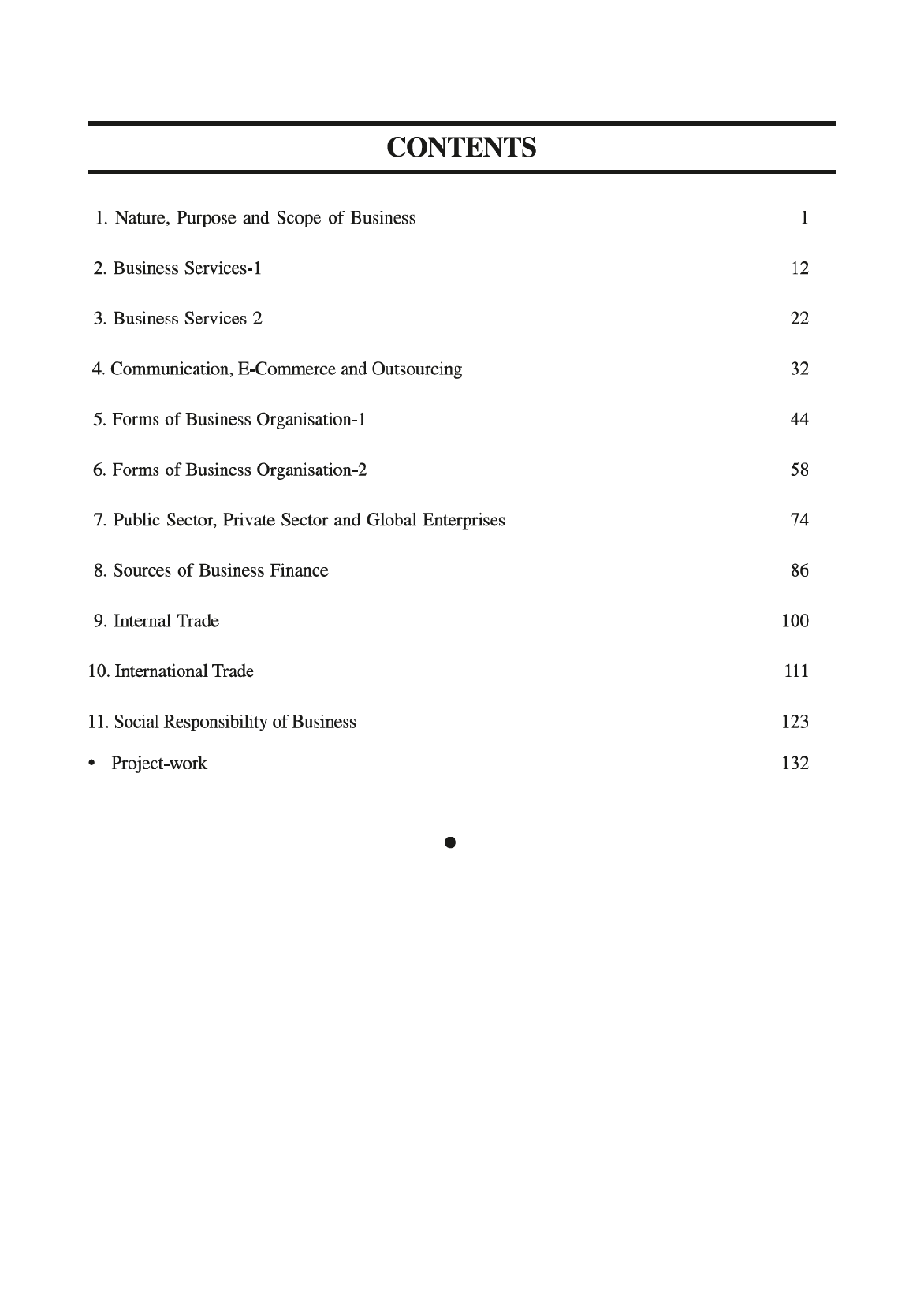 GSBST Textbook Organization of Commerce And Management For Class - XI - Page 5