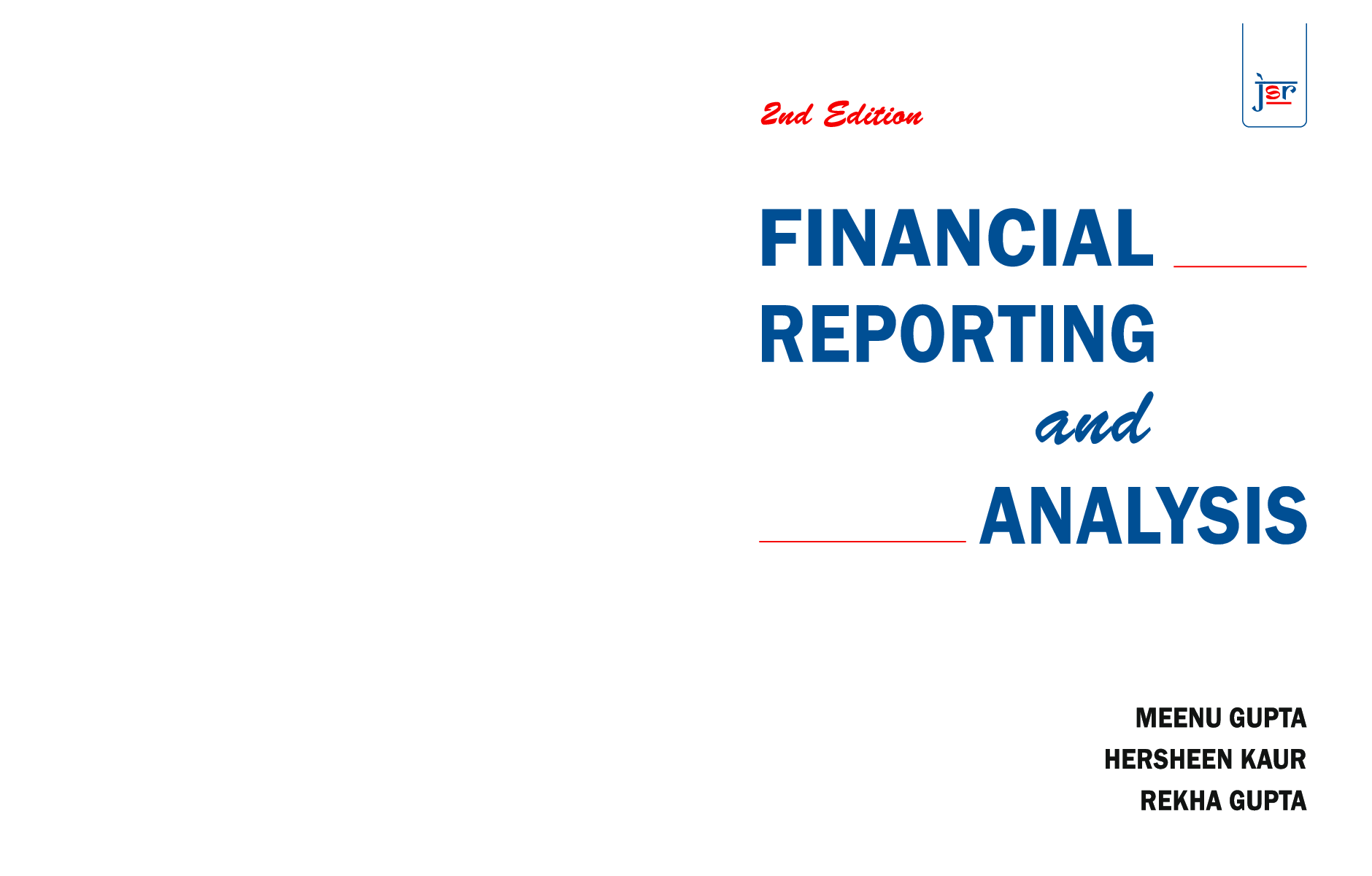 Financial Reporting And Analysis - Page 1