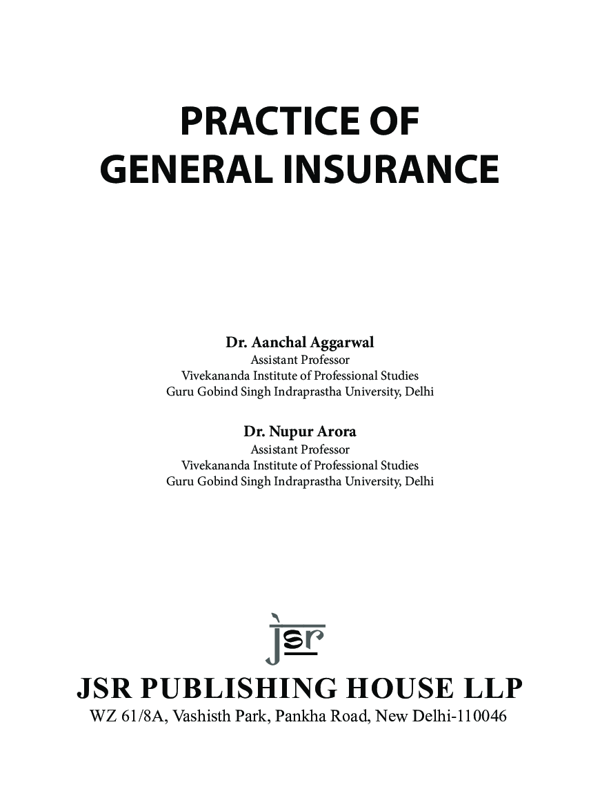 Practice Of General Insurance - Page 5