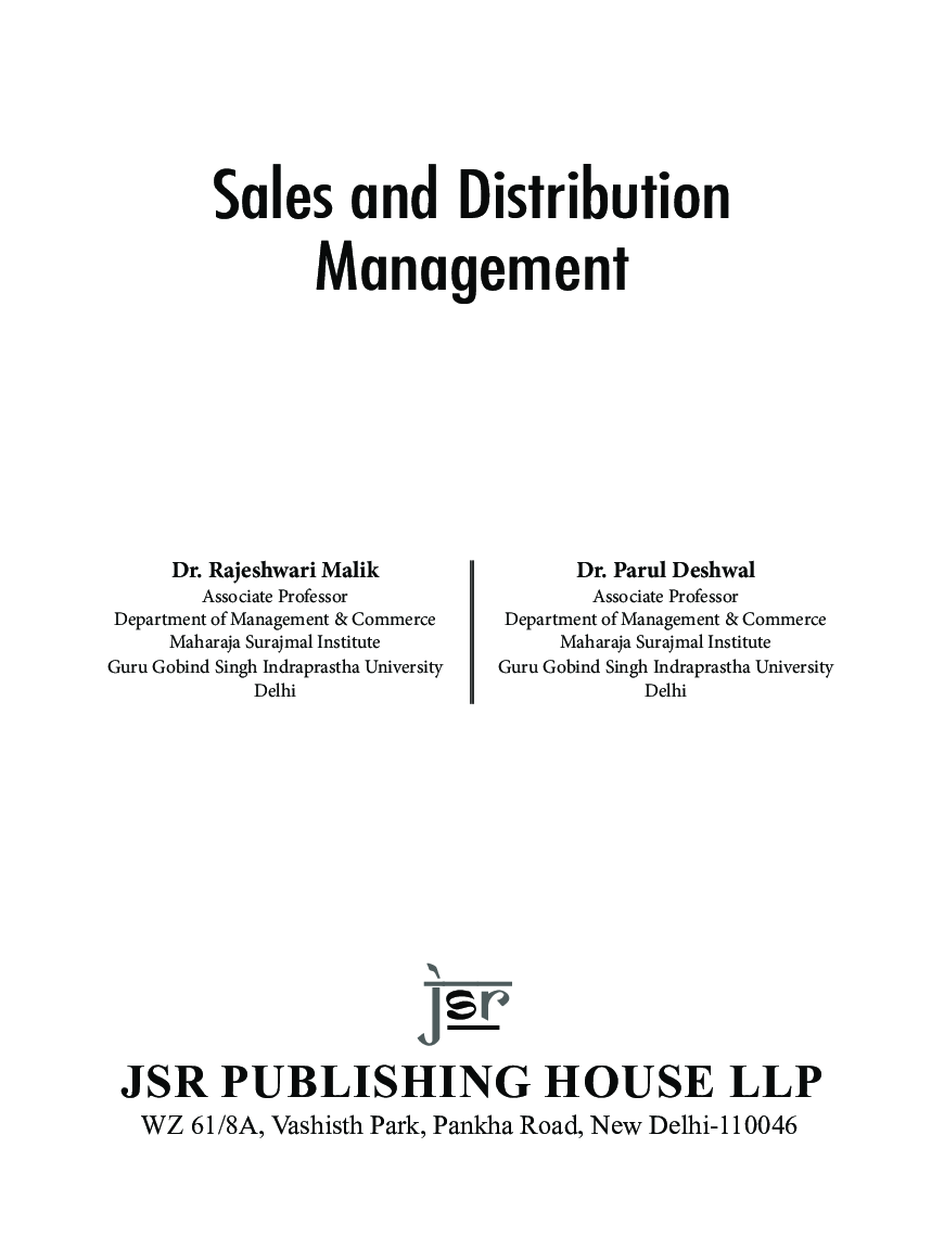 Sales And Distribution Management - Page 5