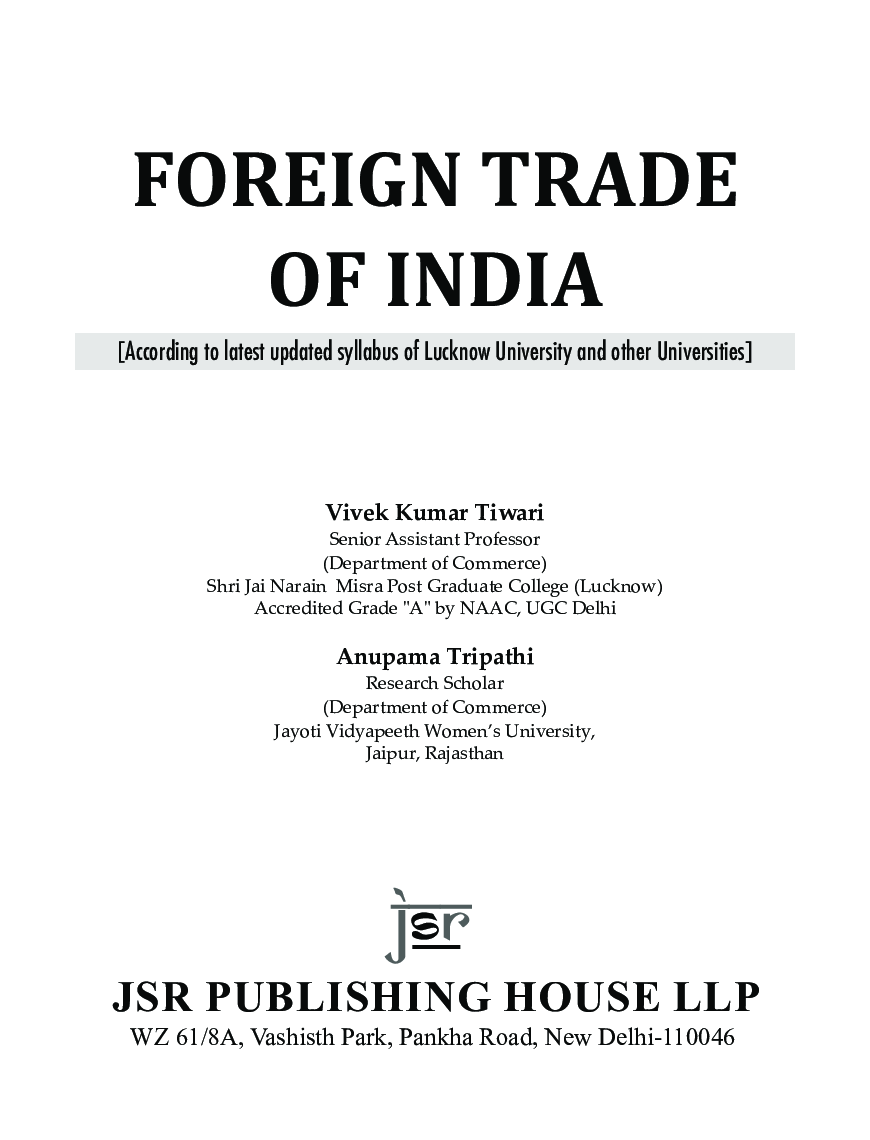 Foreign Trade Of India - Page 5