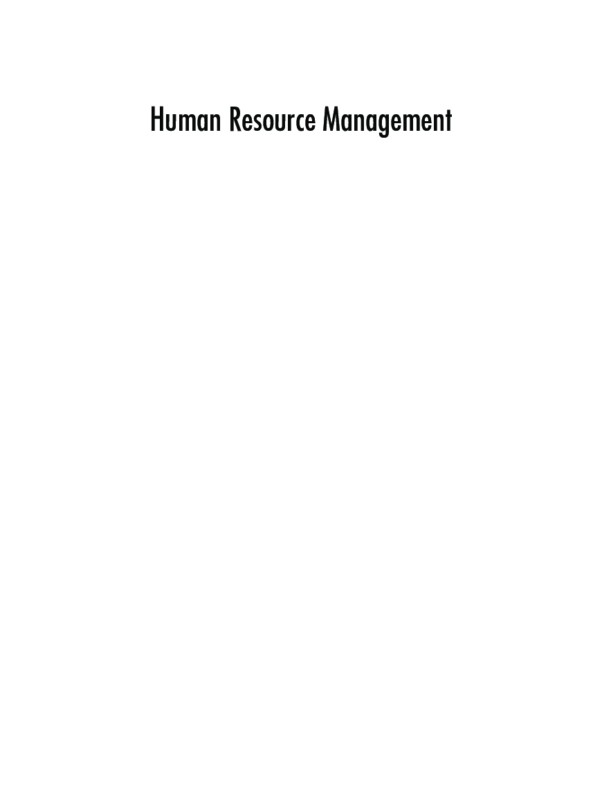 Human Resource Management - Page 3